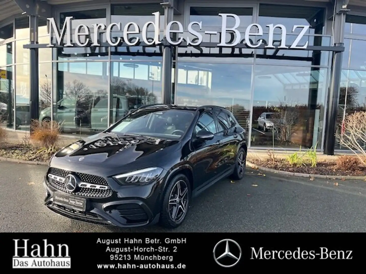 Mercedes-Benz GLA 200 GLA 200 AMG/NIGHT/LED/AHK/KAMERA/TOTW./AMBI Navi Schwarz - 1