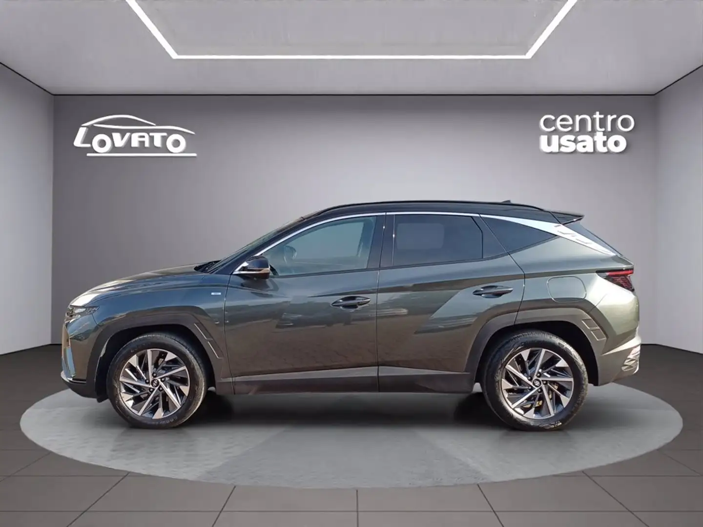 Hyundai TUCSON 1.6 T-GDI 48V DCT XLine Grijs - 2