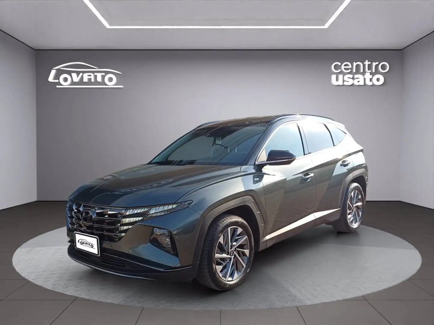 Hyundai TUCSON 1.6 T-GDI 48V DCT XLine Grijs - 1