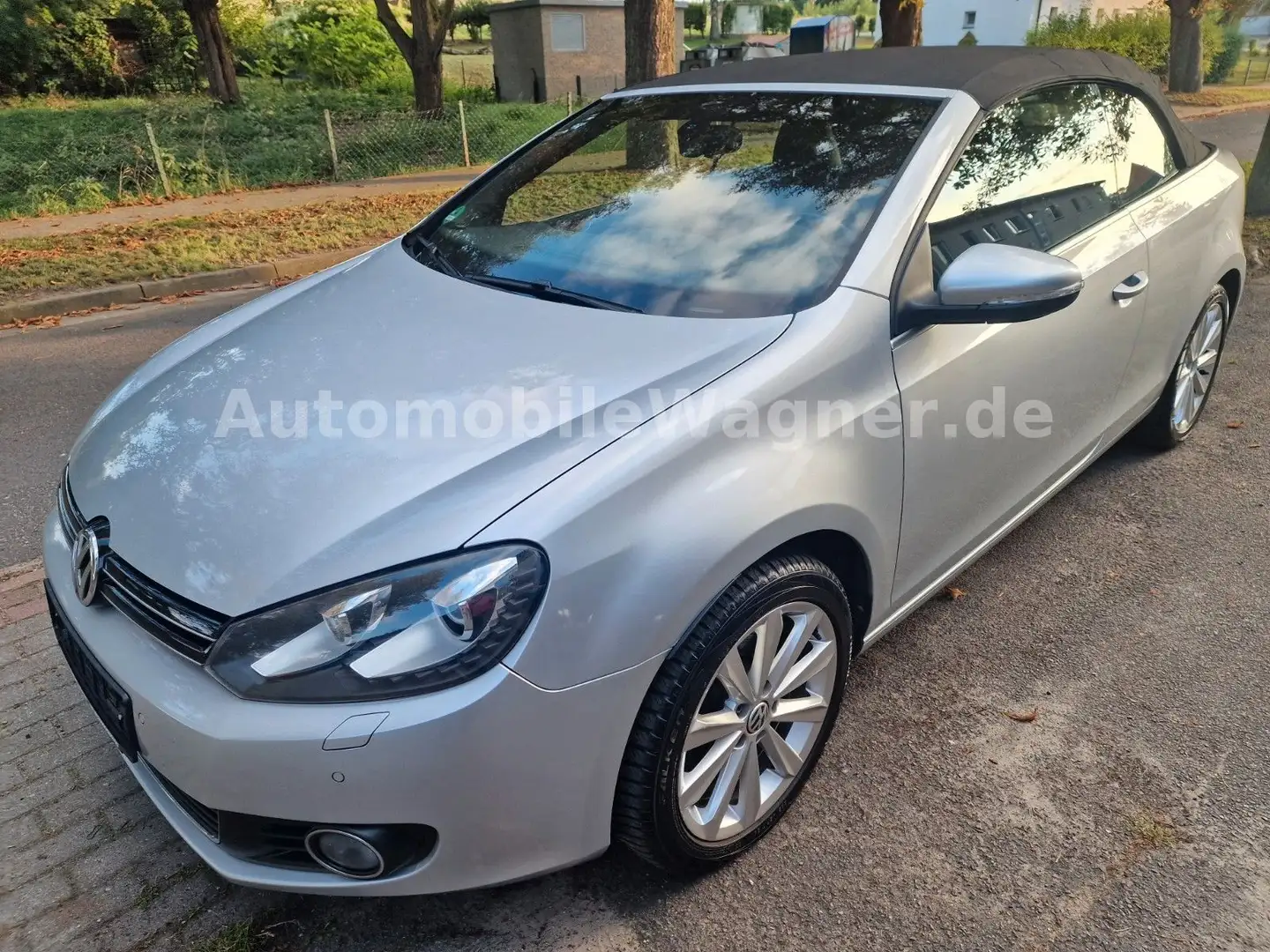 Volkswagen Golf VI Cabriolet Exclusive;Leder; AHK; Silber - 1