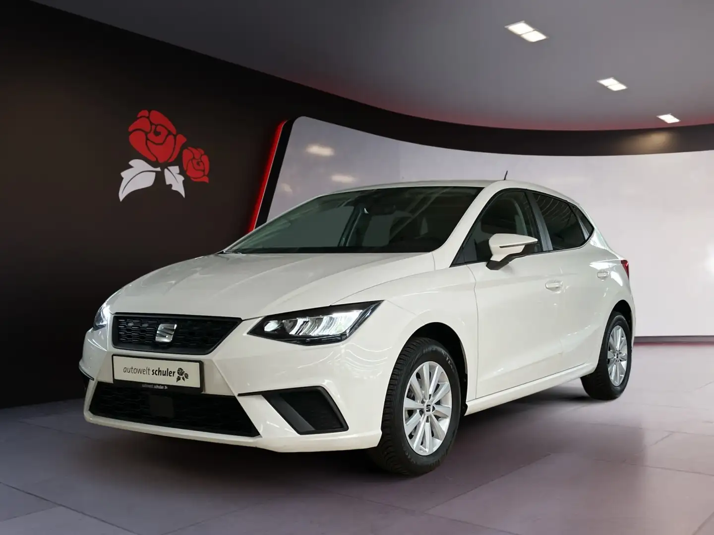 SEAT Ibiza 1.0 TSI Style LED Navi SHZ GRA Blanc - 2