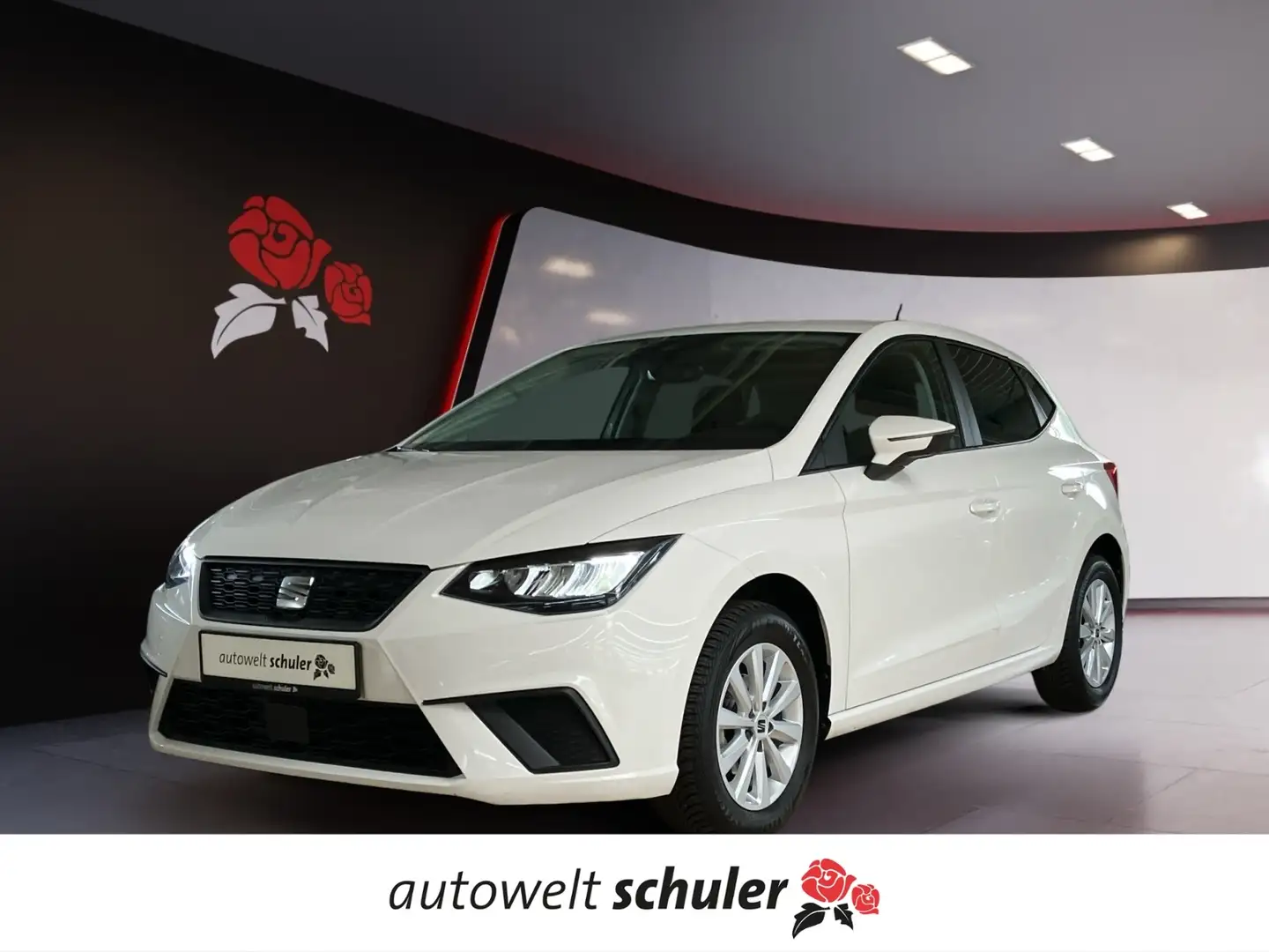 SEAT Ibiza 1.0 TSI Style LED Navi SHZ GRA Blanc - 1