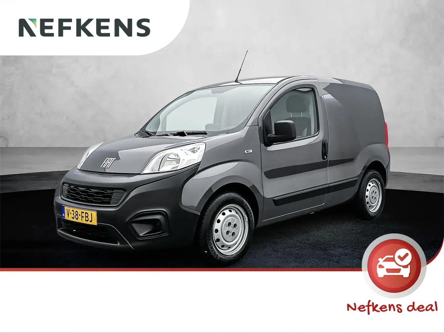 Fiat Fiorino 1.3 MJ 80pk | Apple Carplay/Android Auto | Parkeer Gris - 1
