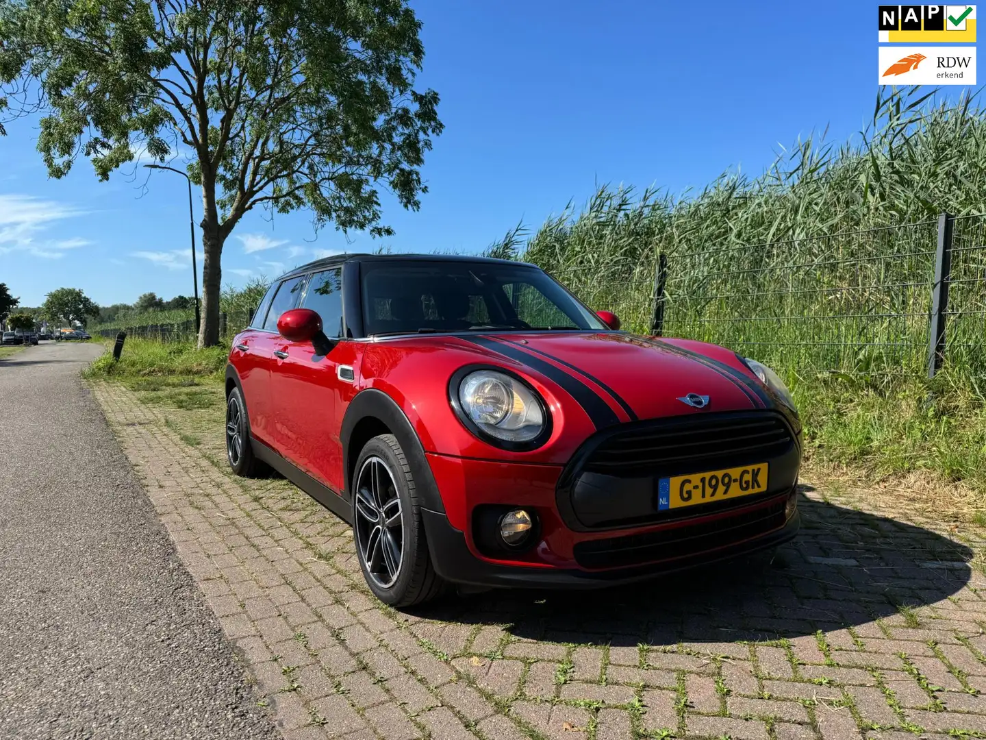 MINI One Clubman Mini 1.5 Salt Business, Apple CarPlay, Climate con Rosso - 1