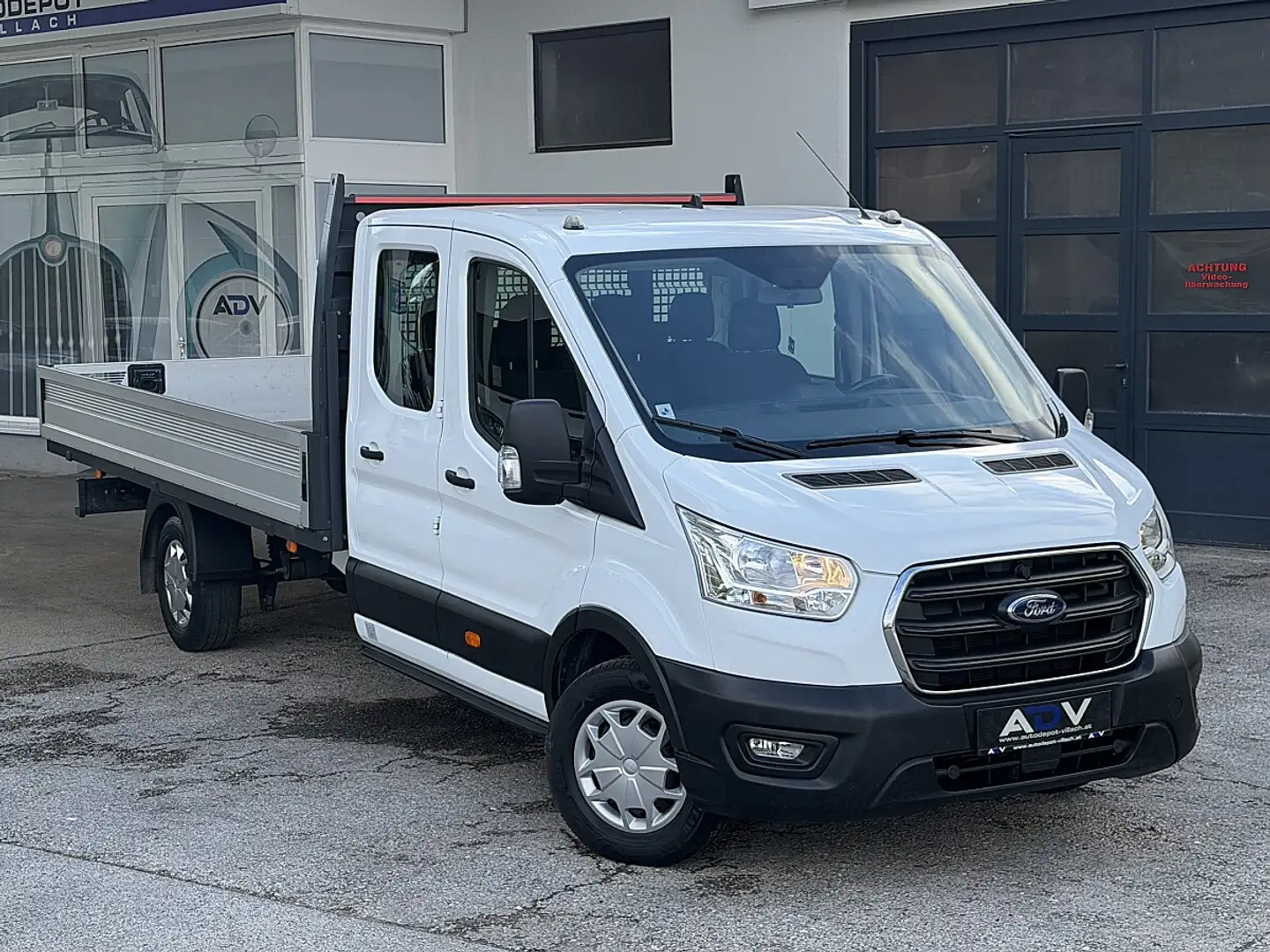 Ford Transit Pritsche 4,30m DoKa 2,0 EcoBlue L5H1 35... Weiß - 2