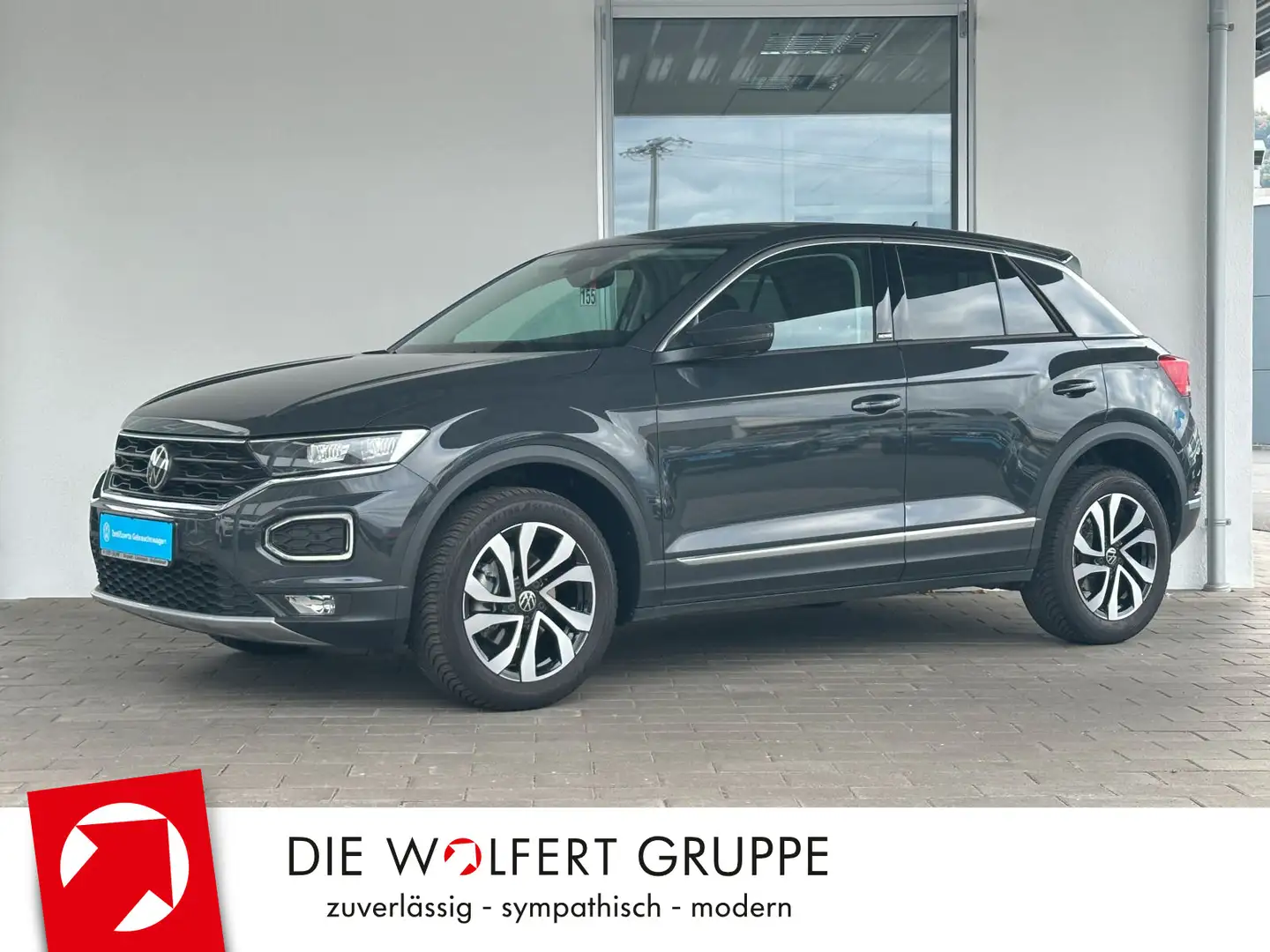 Volkswagen T-Roc Active 1.5 TSI DSG LED NAVI RFK CARPLAY Grau - 1