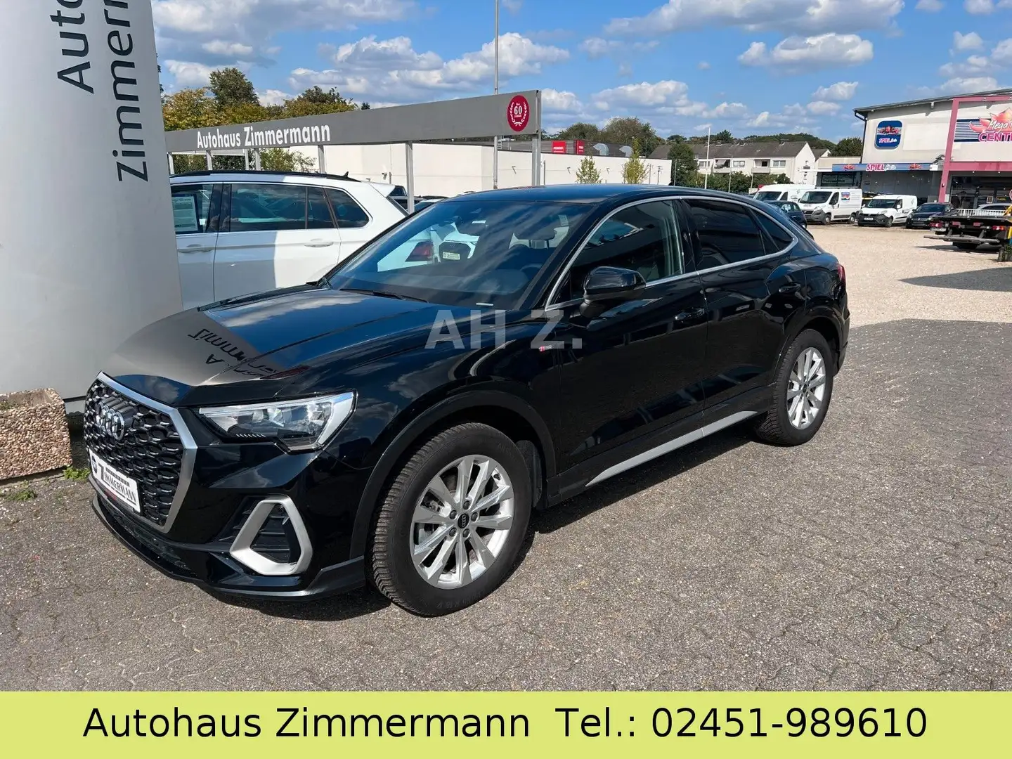 Audi Q3 Sportback 35 S line+ACC+AHK+MMI+elek.HK+SPORT Schwarz - 1