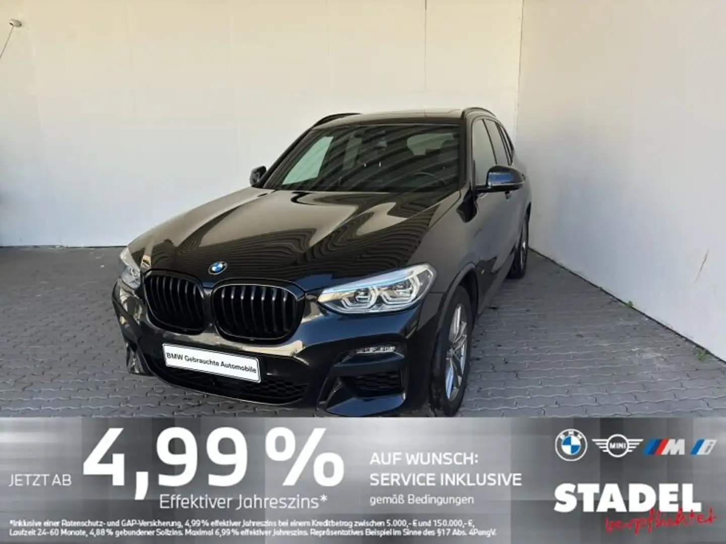 BMW X3 xDrive30e M Sport Navi.LED.ACC.360°.AHK.Pano Noir - 1