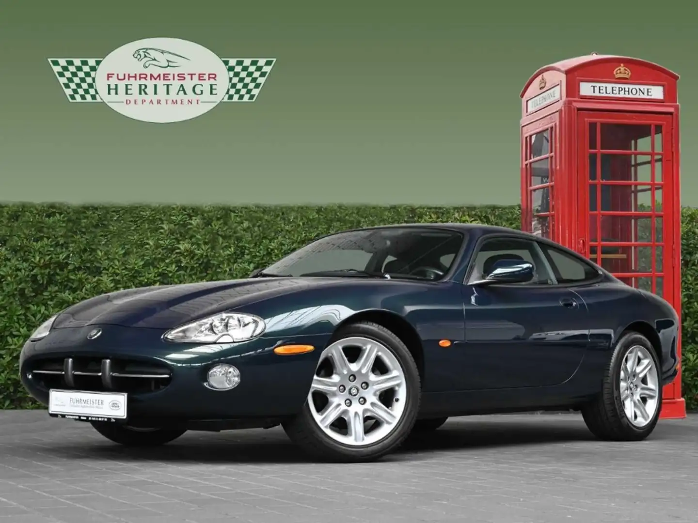 Jaguar XK8 4.0l V8 Coupe Memory SHZ beheizte WSS Grün - 1