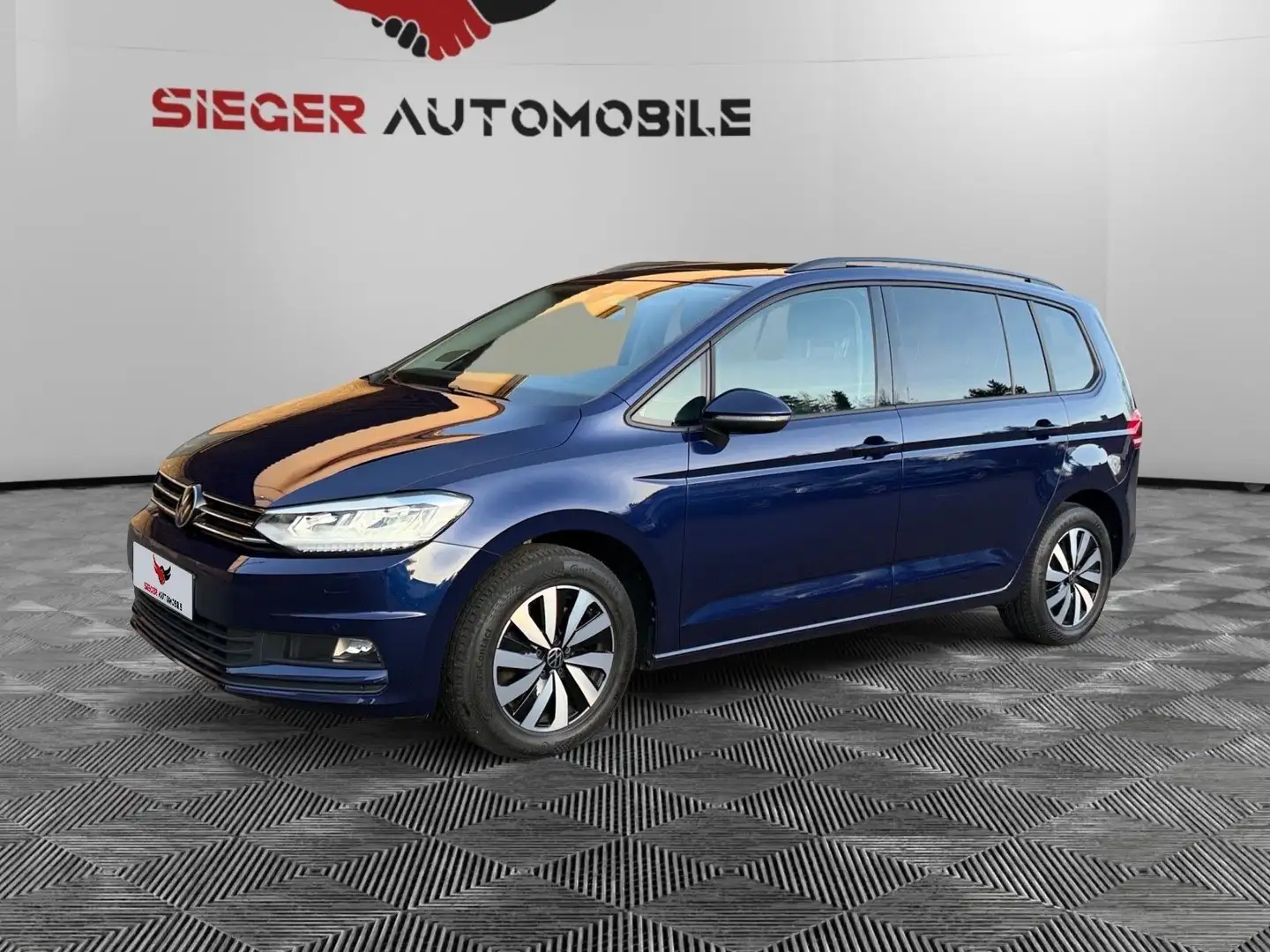 Volkswagen Touran TOURAN 7-SITZER COMFORTLINE 2.0 TDI DSG BMT PANO Bleu - 1