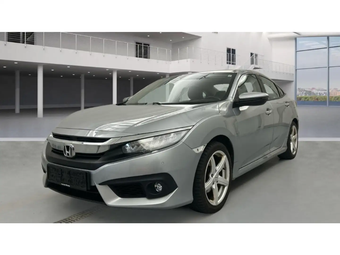 Honda Civic 1.6 i-DTEC Executive AHK WR App DAB PDC ACC Срібний - 1