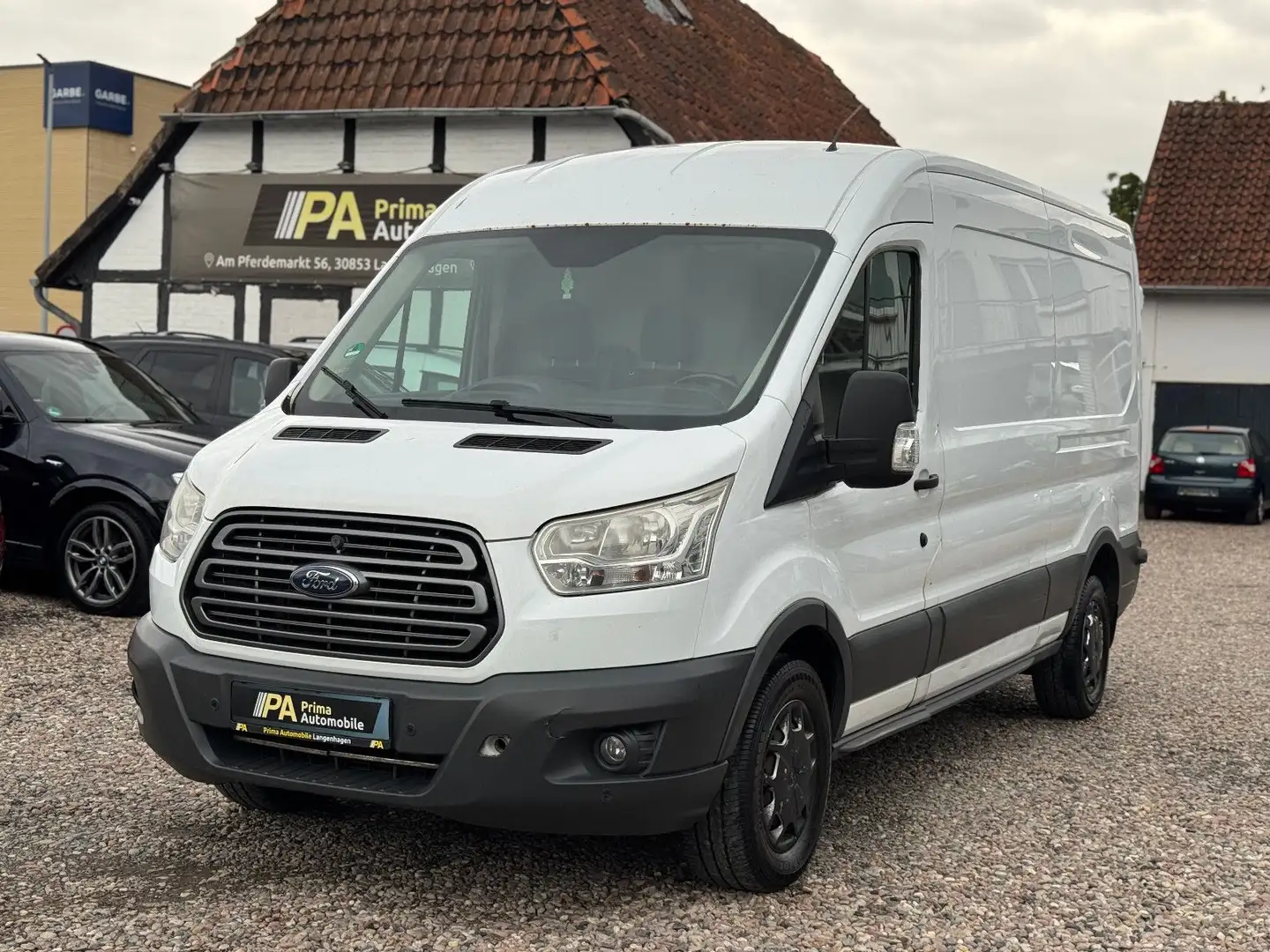 Ford Transit 2.0 TDCI Kasten 350 L3 Trend Klima Kamer Weiß - 1