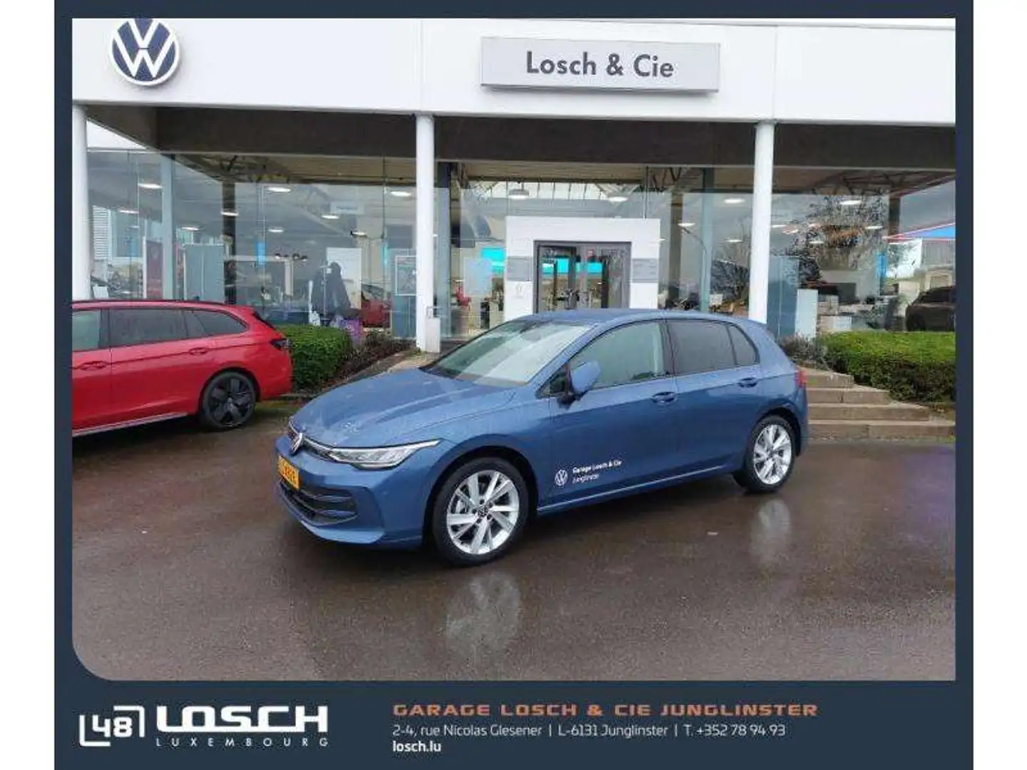 Volkswagen Golf Life Bleu - 1
