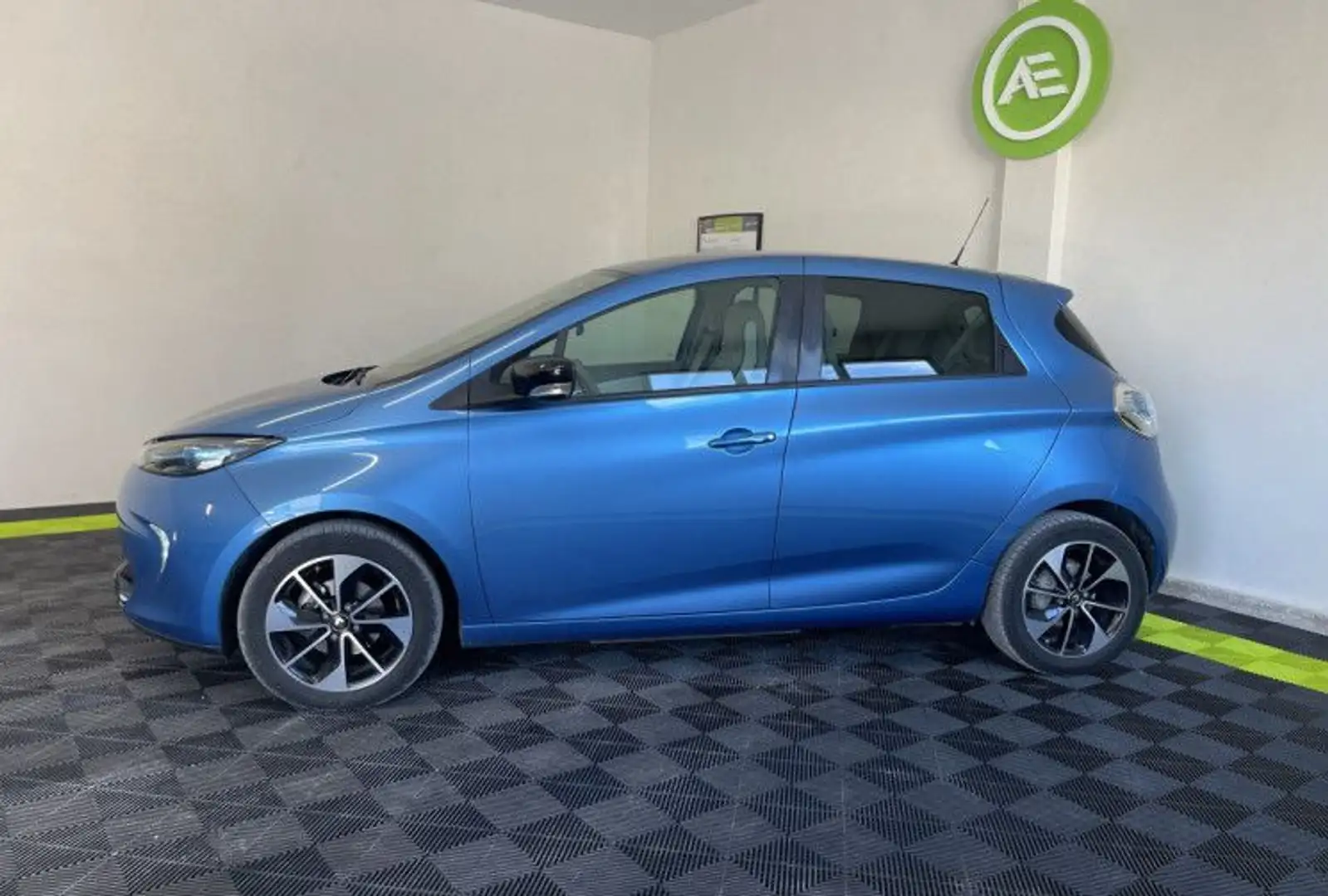 Renault ZOE Life charge rapide R90 // Location batterie Bleu - 2
