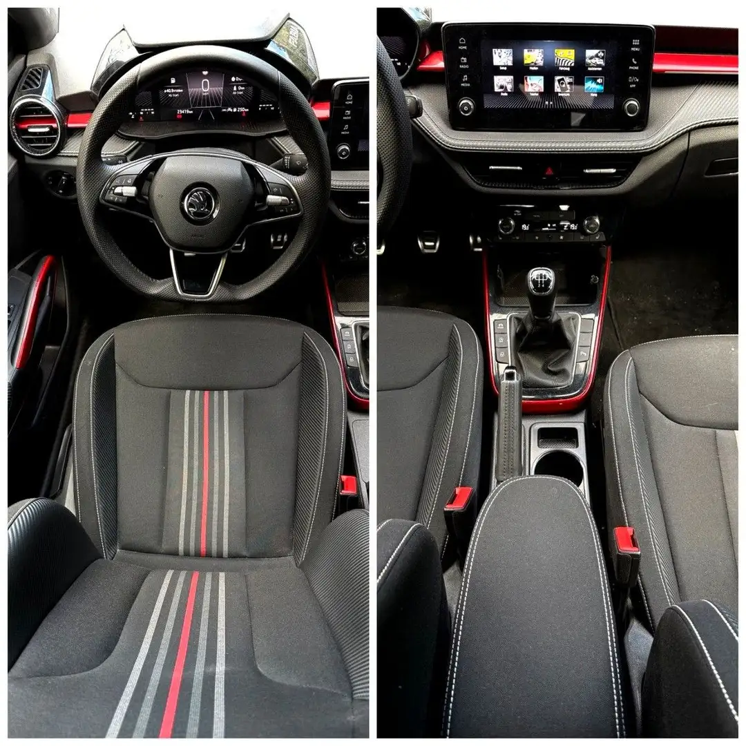 Skoda Fabia Monte Carlo LED Sportsitze DAB+ Euro6E Noir - 2