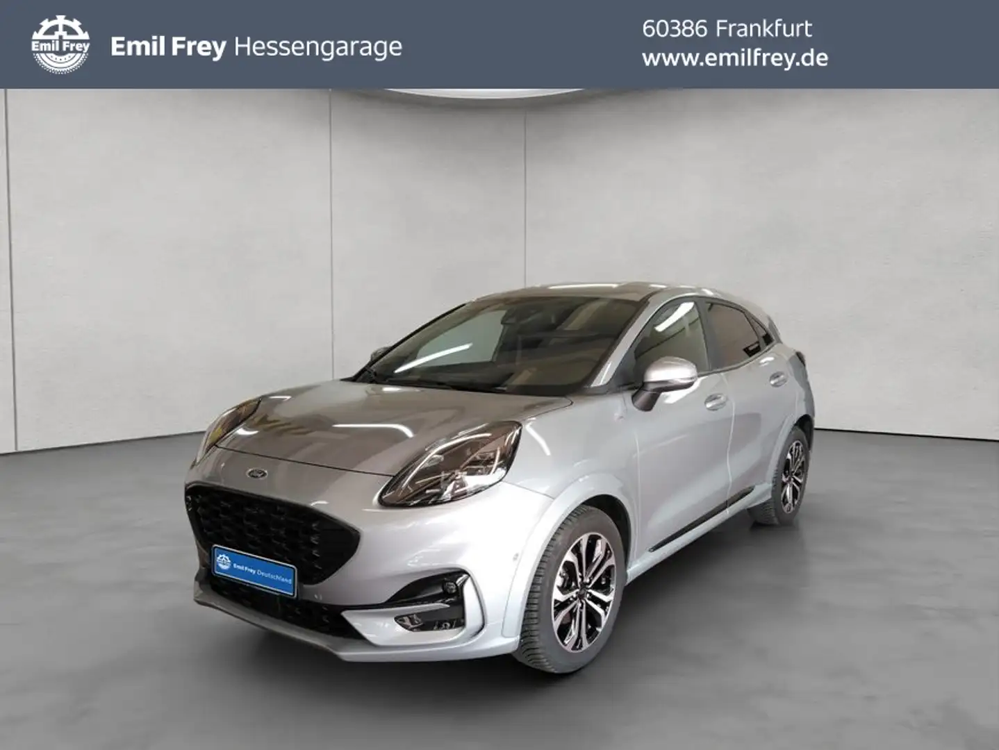 Ford Puma 1.0 EcoBoost Hybrid Aut. ST-LINE Silber - 1