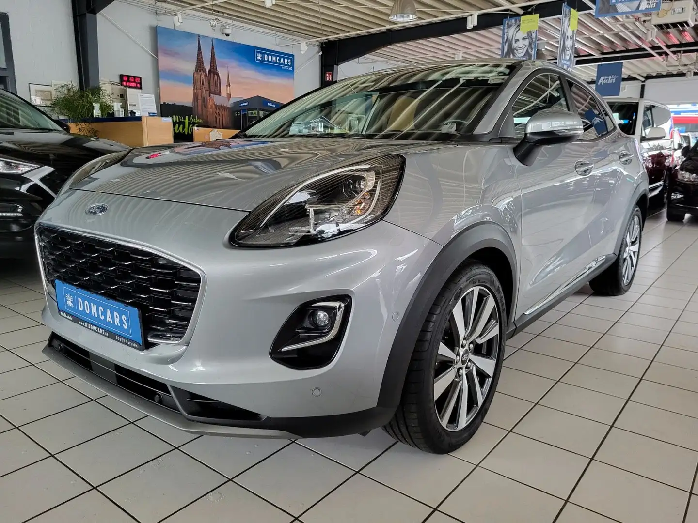 Ford Puma Titanium X//KAMERA/GARANTIE/NAVI/ALU/LED// Argent - 2