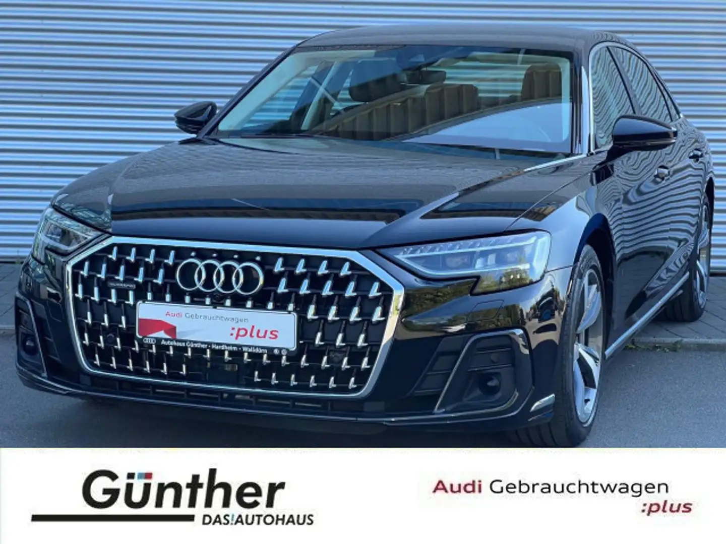 Audi A8 60 TFSIe QUATTRO Lang+INDIVIDUALKONTURSITZE+ Noir - 1