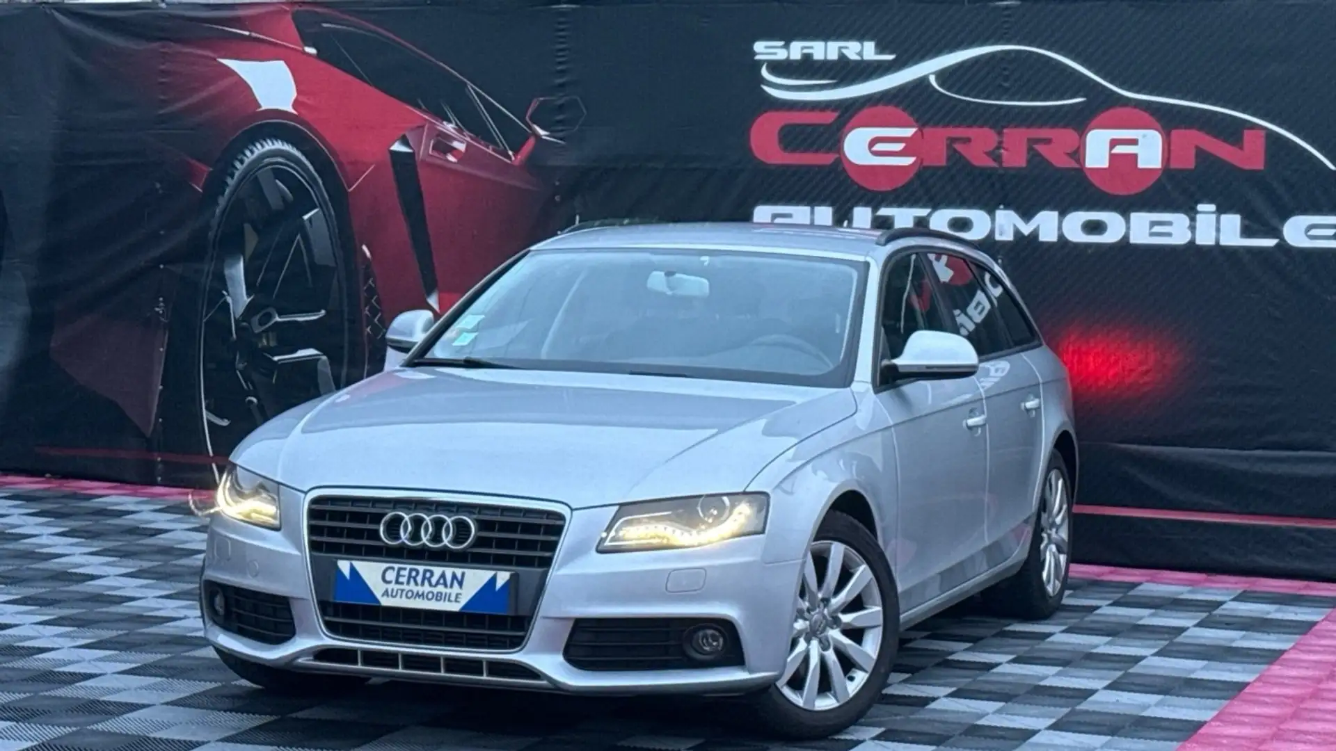 Audi A4 2.0 TDI 143CH DPF AMBIENTE Gris - 1