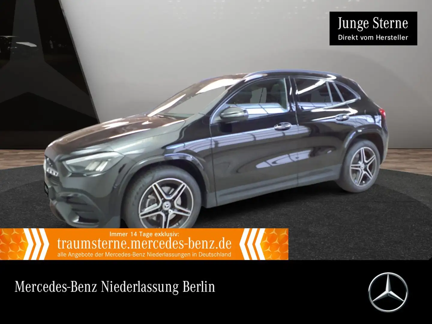 Mercedes-Benz GLA 250 e AMG+NIGHT+PANO+LED+KAMERA+19"+TOTW+8G Schwarz - 1