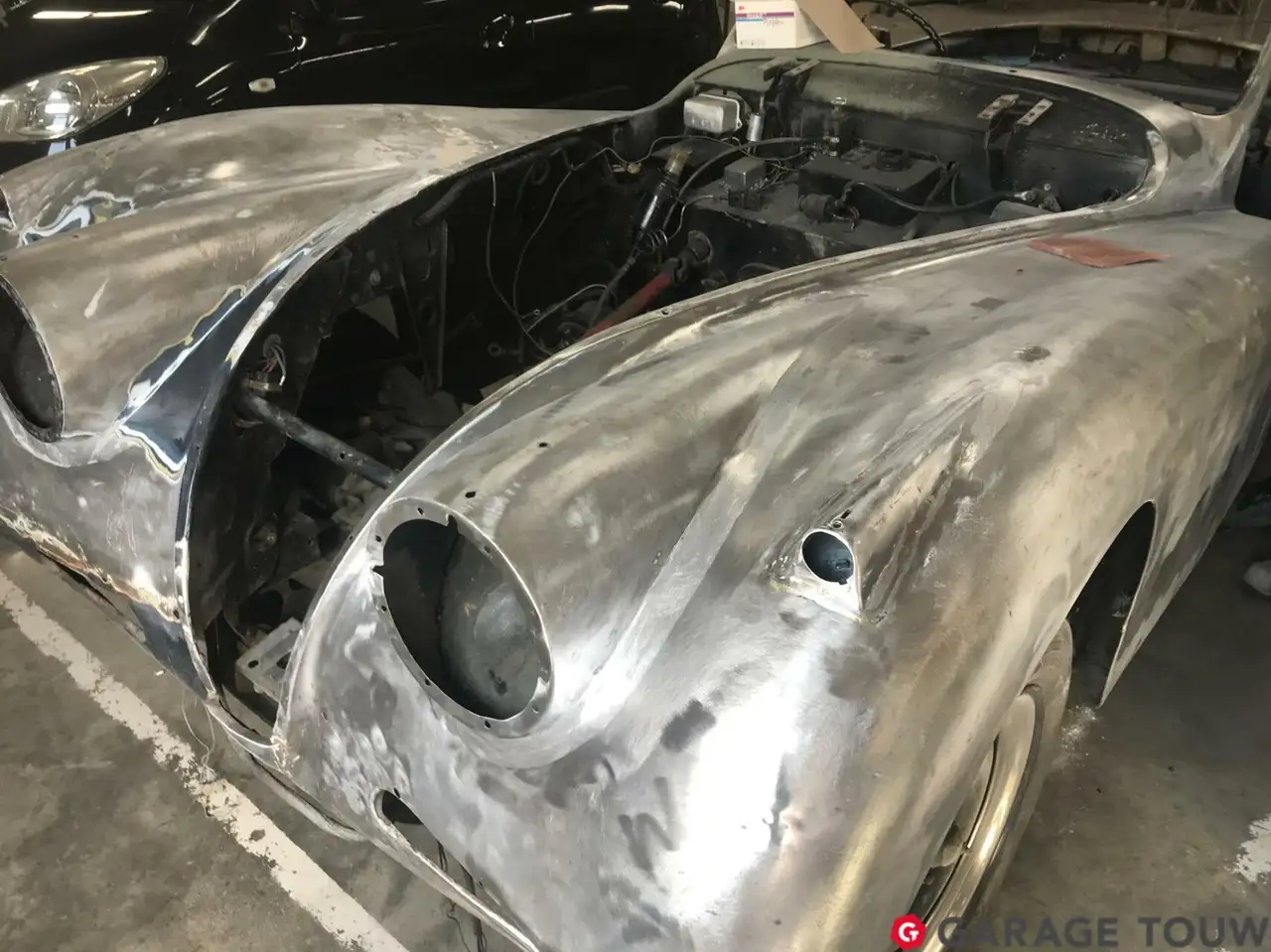 Jaguar XK 140 DHC Restauration project, foto 3