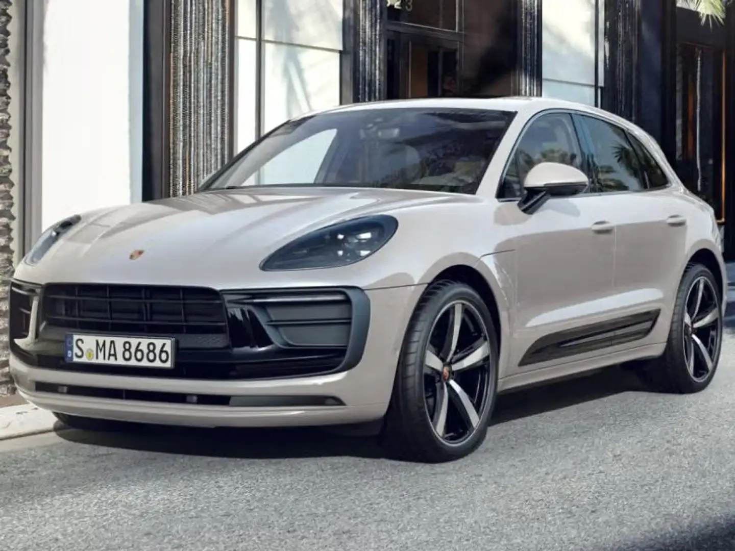 Porsche Macan 2.0 Turbo PDK Grijs - 1