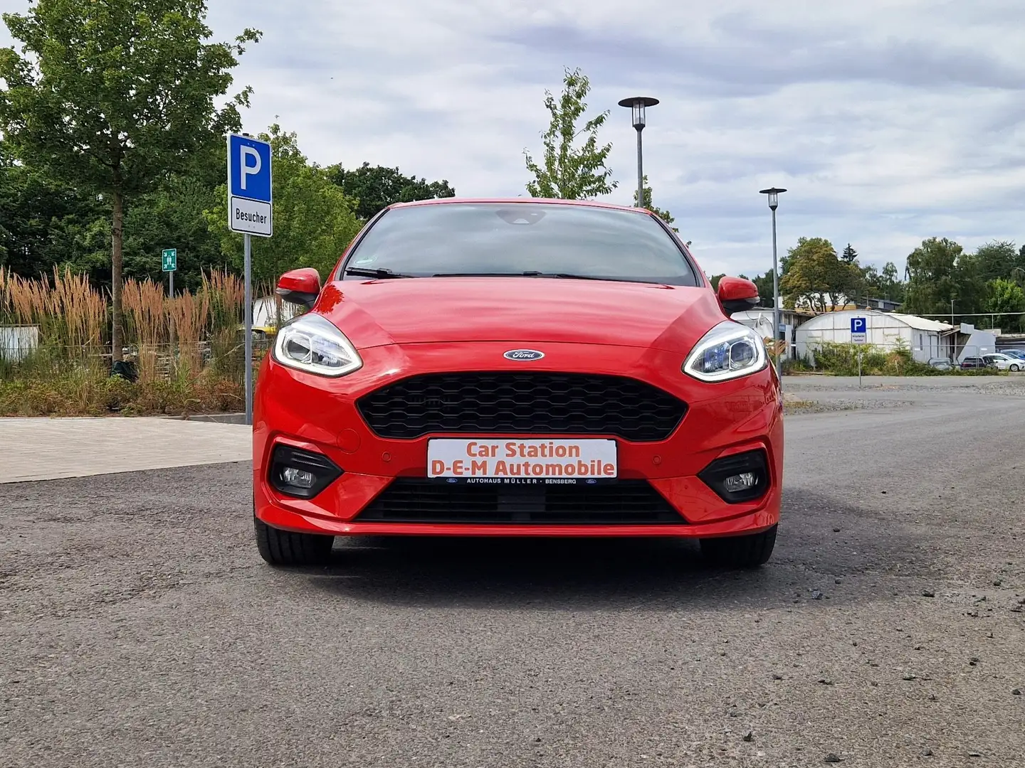 Ford Fiesta ST-Line/1Hand/37000km/Navi/Kamera/5 Türig/Euro6 Rojo - 2