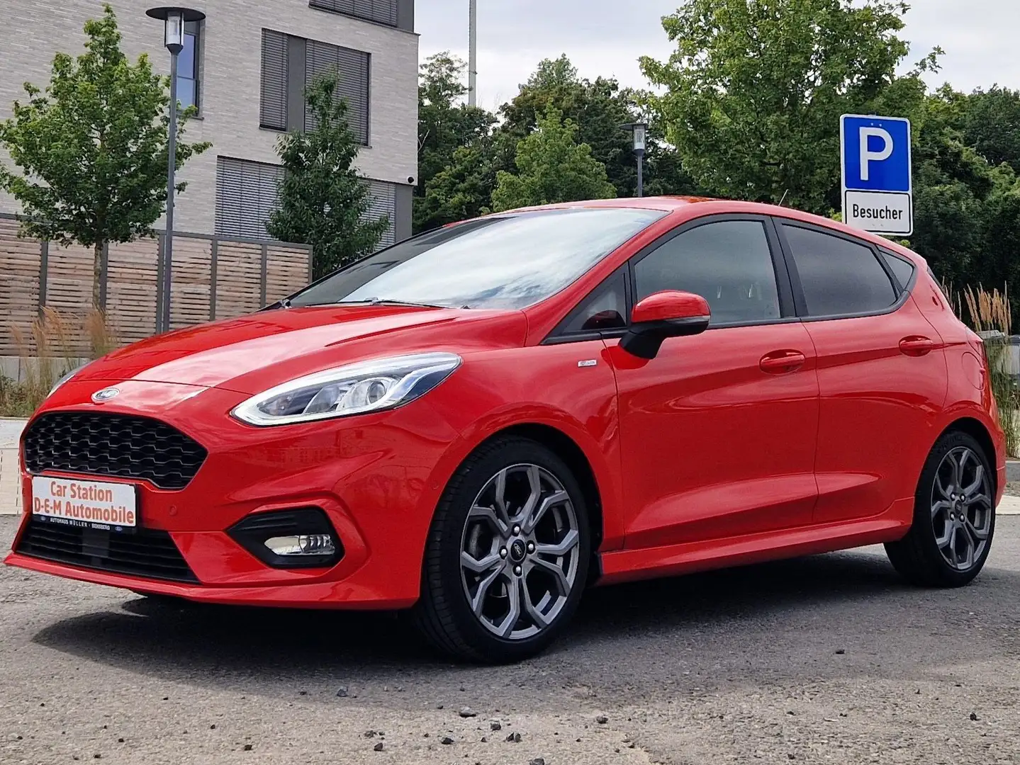 Ford Fiesta ST-Line/1Hand/37000km/Navi/Kamera/5 Türig/Euro6 Rojo - 1