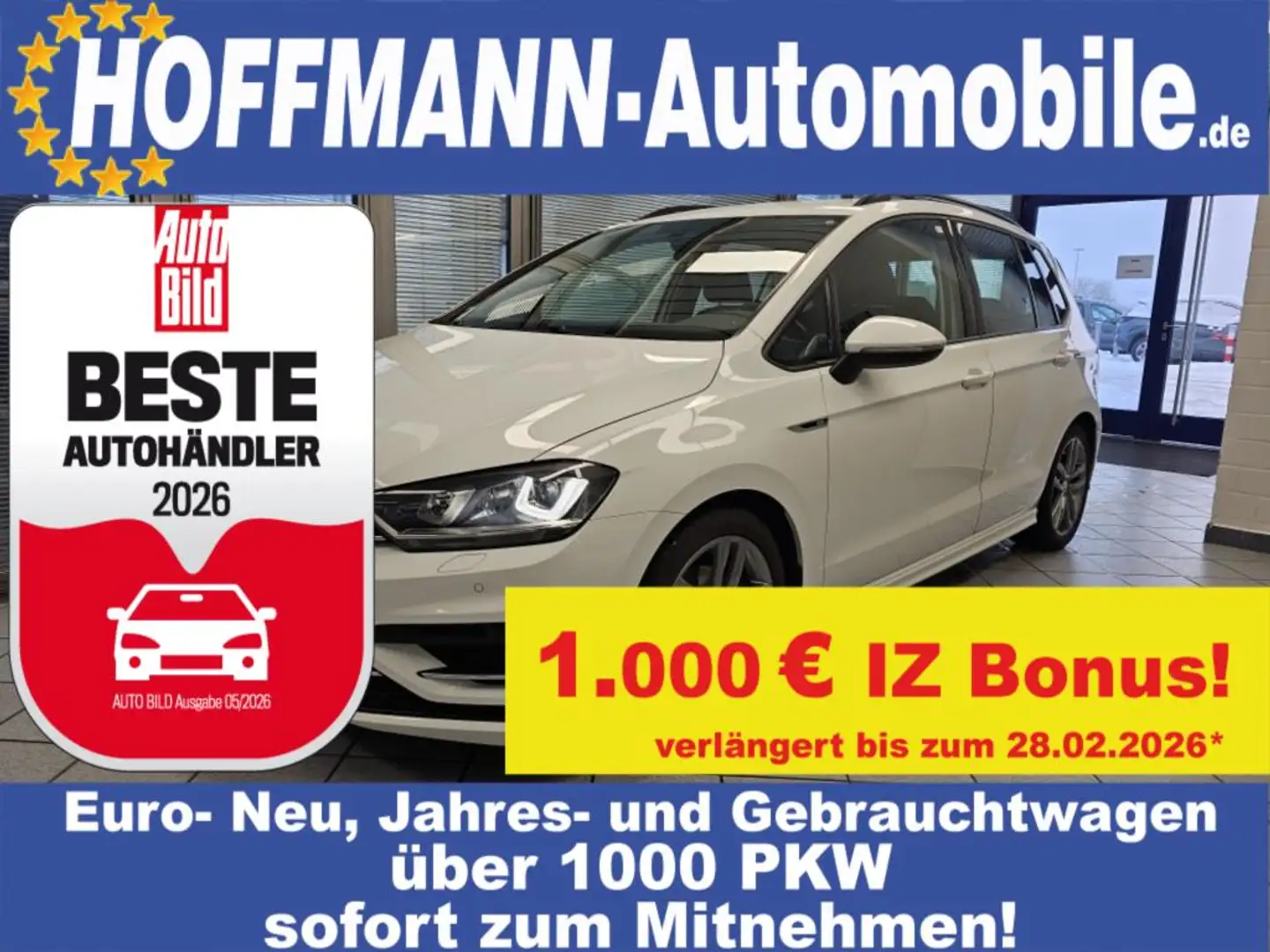 Volkswagen Golf Sportsvan Comfortline R-Line,PDC,WR,GRA Blanc - 1