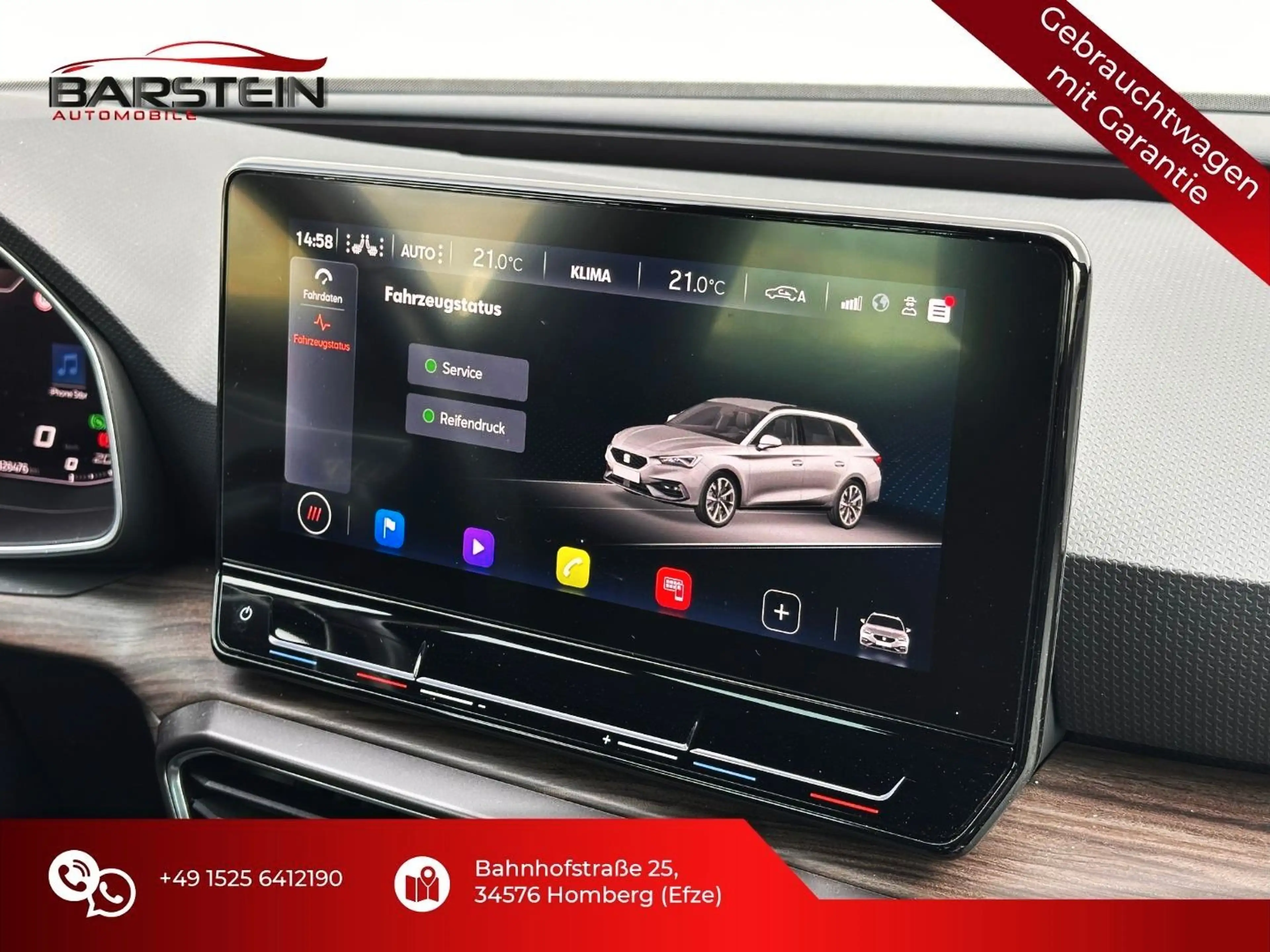 SEAT Leon LEON SP EXELLENCE/NAVI/LED/AKH/AMBIENTE/ACC — photo 14