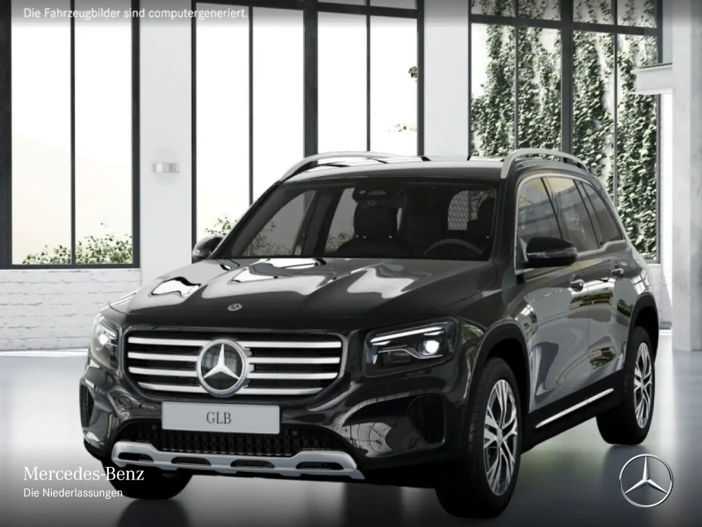 Mercedes-Benz GLB 200 d PROGRESSIVE+MULTIBEAM+KAMERA+TOTW+8G Schwarz - 2