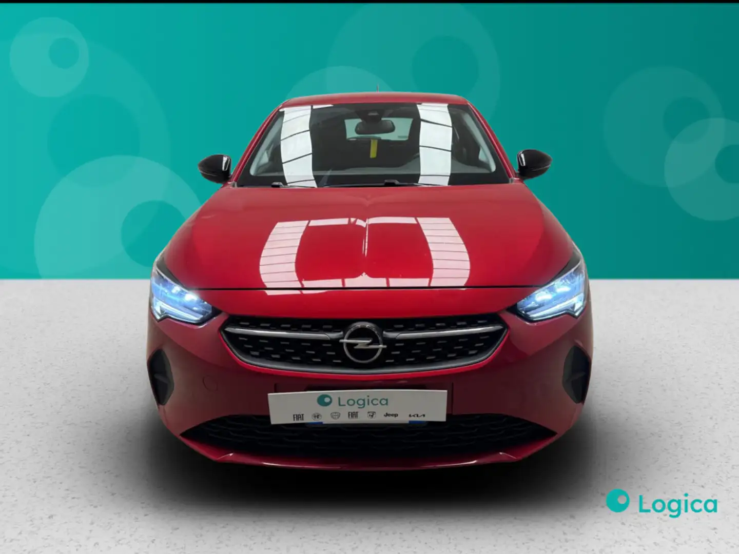 Opel Corsa 5 Porte 1.2  Elegance Rosso - 2