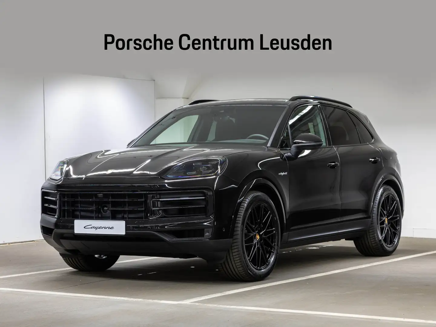 Porsche Cayenne E-Hybrid Schwarz - 1