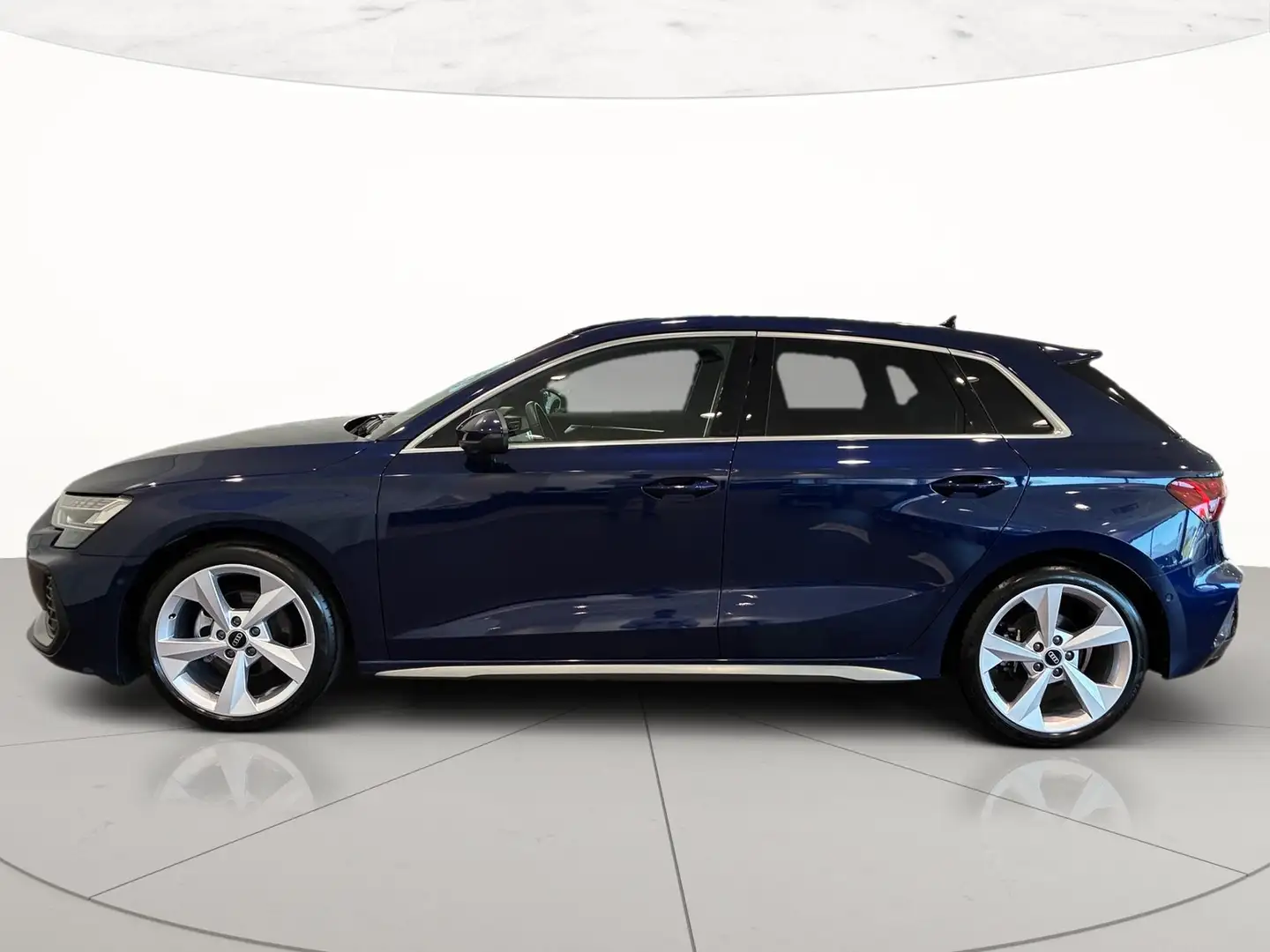 Audi A3 sportback 2.0 tdi s line edition 150cv s-tronic Bleu - 2