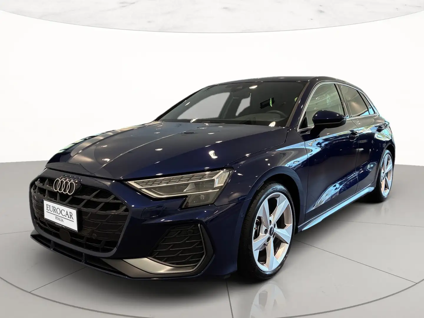 Audi A3 sportback 2.0 tdi s line edition 150cv s-tronic Bleu - 1