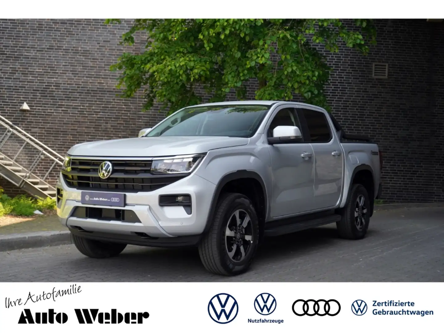 Volkswagen Amarok Life DC 2.0 TDI 4Motion AHK Navi digitales Cockpit Grijs - 1