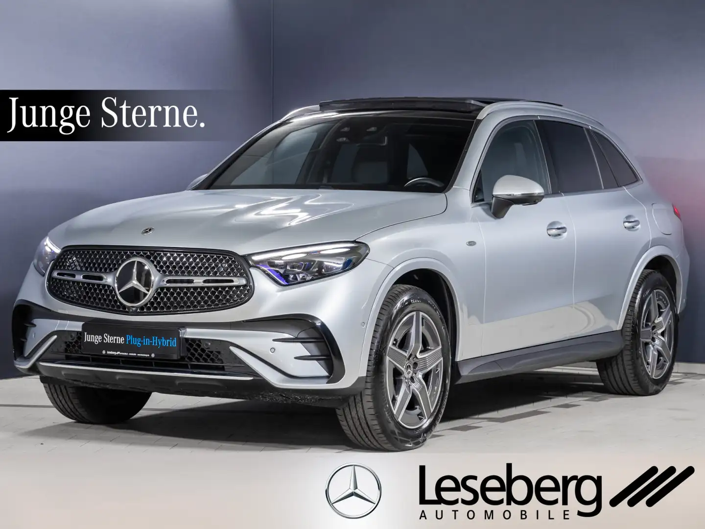 Mercedes-Benz GLC 300 GLC 300 de 4M AMG DIG.LIGHT/AHK/Pano/Distro/360° Silber - 1