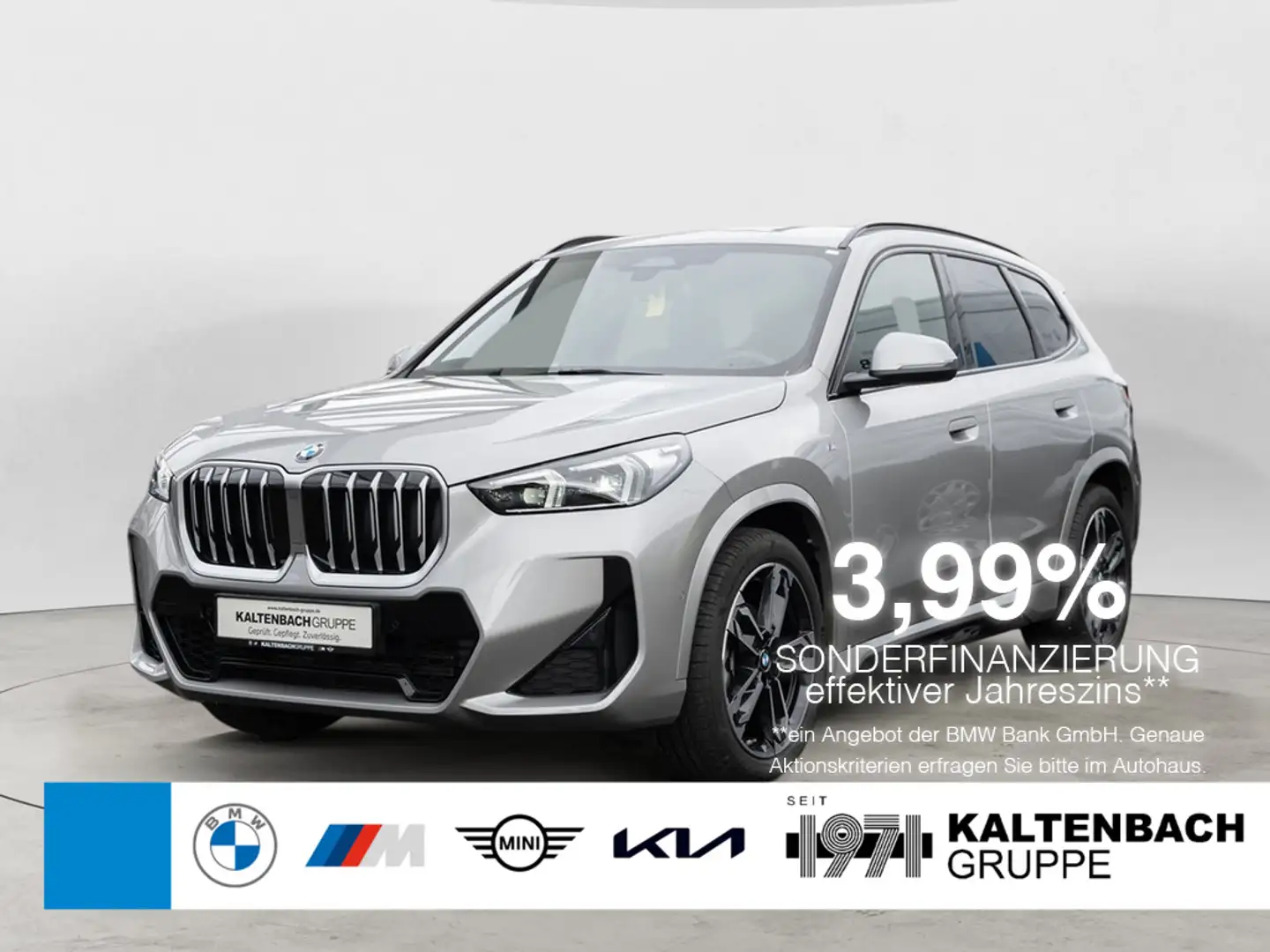 BMW X1 sDrive 18i M-Sport AHK LED NAVI KAMERA Silber - 1