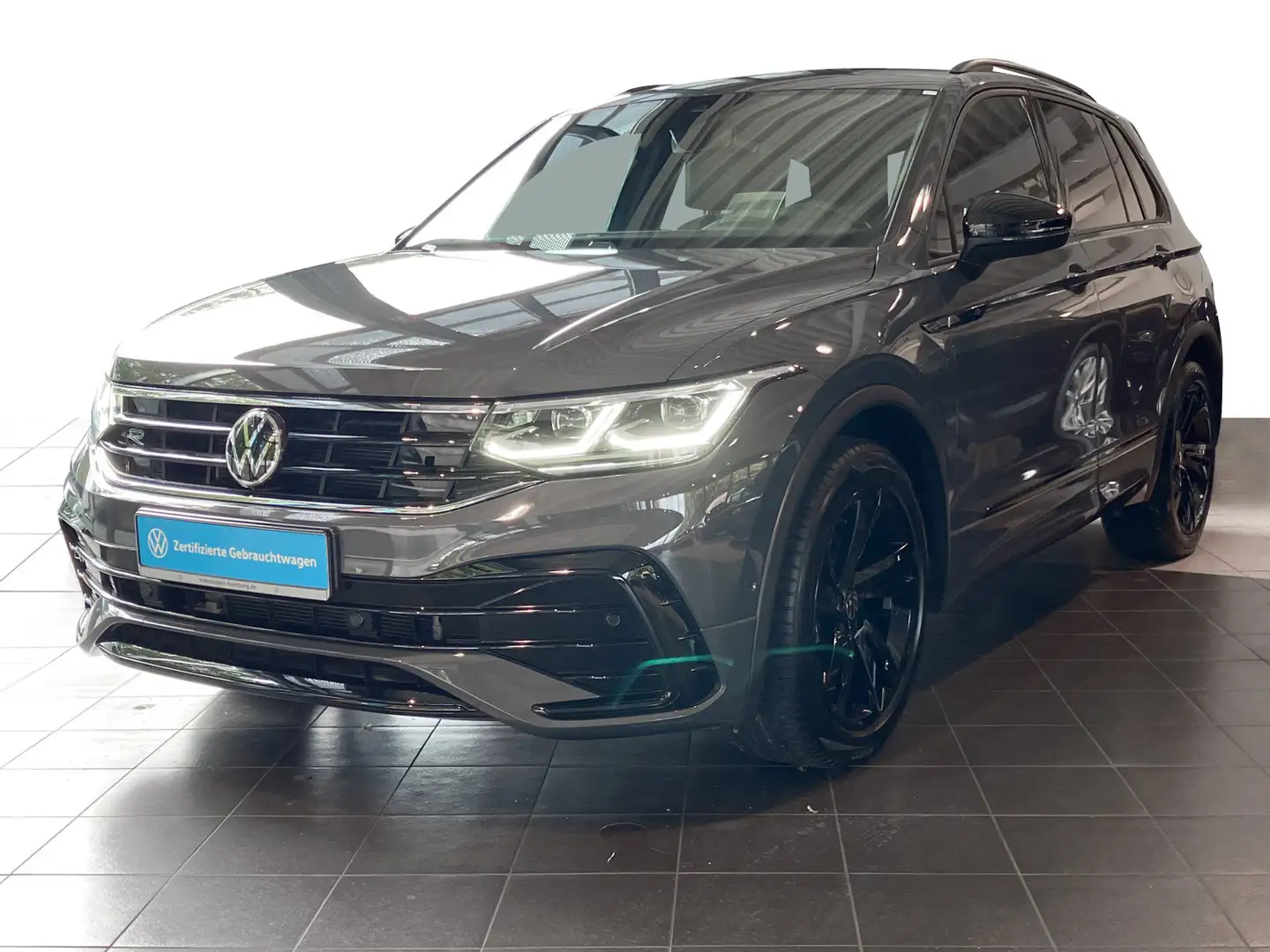 Volkswagen Tiguan 1.5 TSI R-Line DSG LM19 AHK Navi Grau - 2