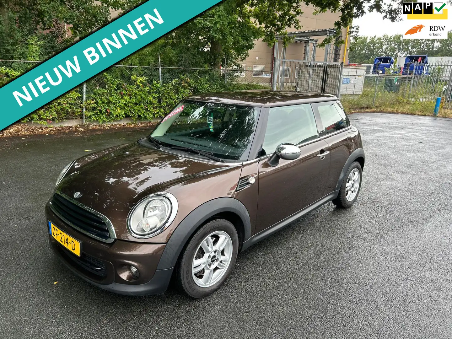 MINI One Mini 1.6 Salt LEUKE AUTO ZO WEG PRIJSJE Bruin - 1