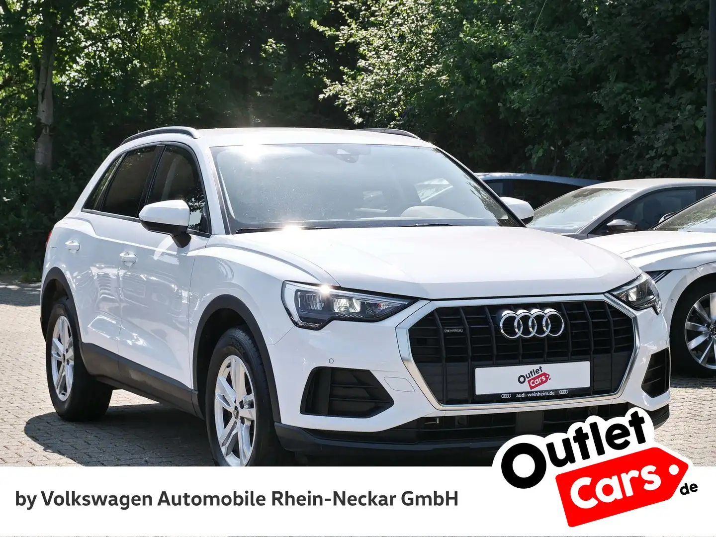Audi Q3 40 TFSI quattro S-tronic AHK Navi uvm Blanc - 2