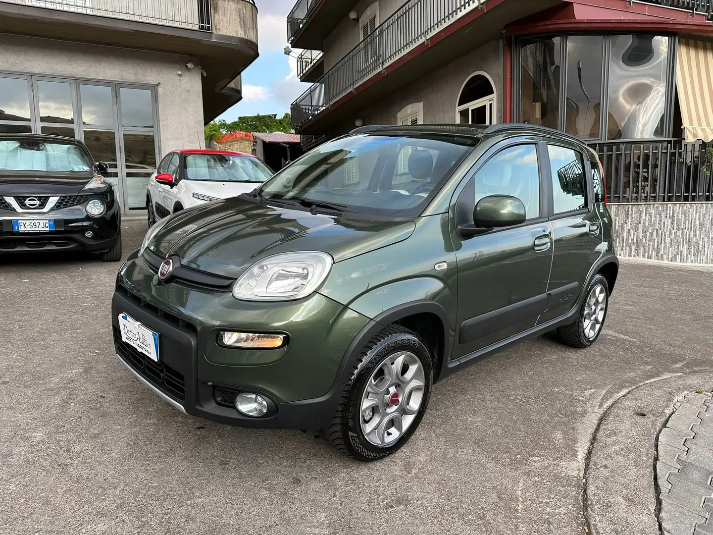 Fiat Panda Panda 1.3 mjt 16v Antartica 4x4 75cv Verde - 1