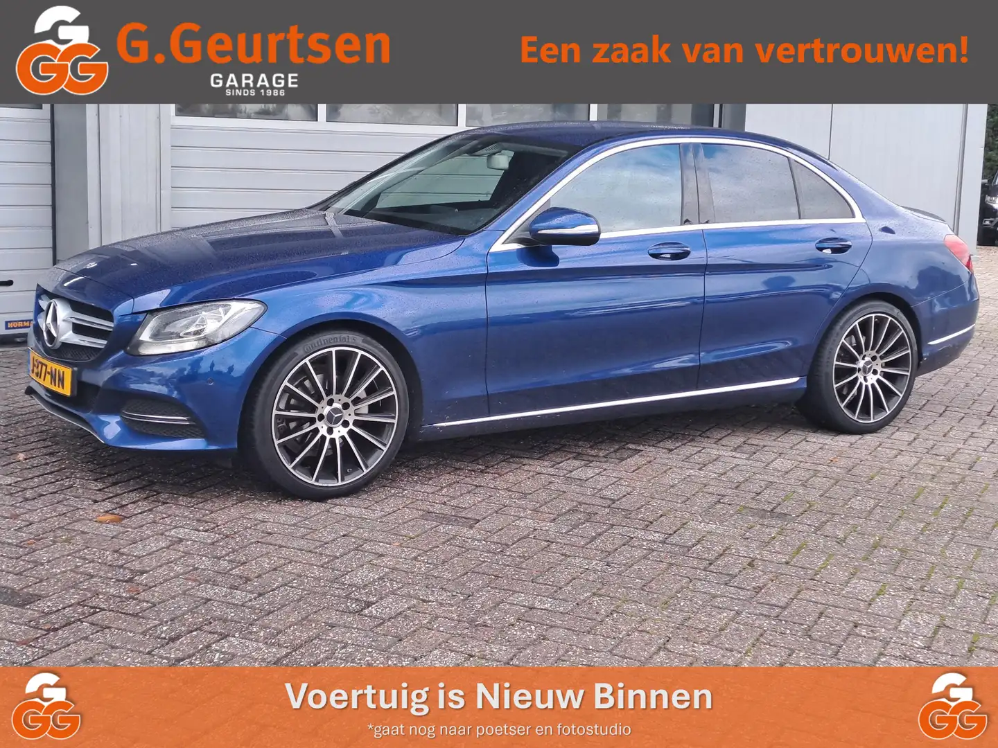 Mercedes-Benz C 180 Ambition Blauw - 1