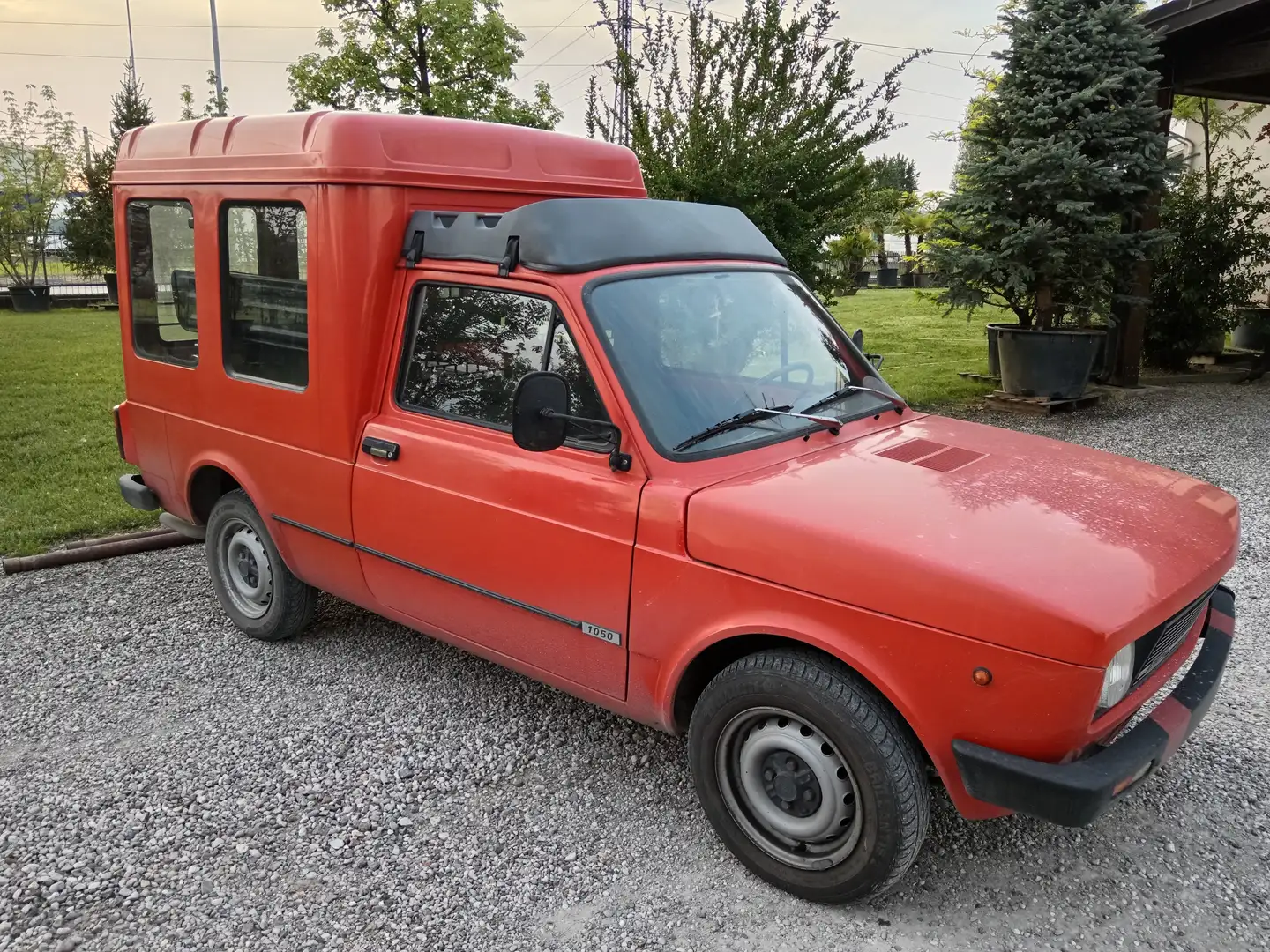 Fiat Fiorino vetrato Červená - 1