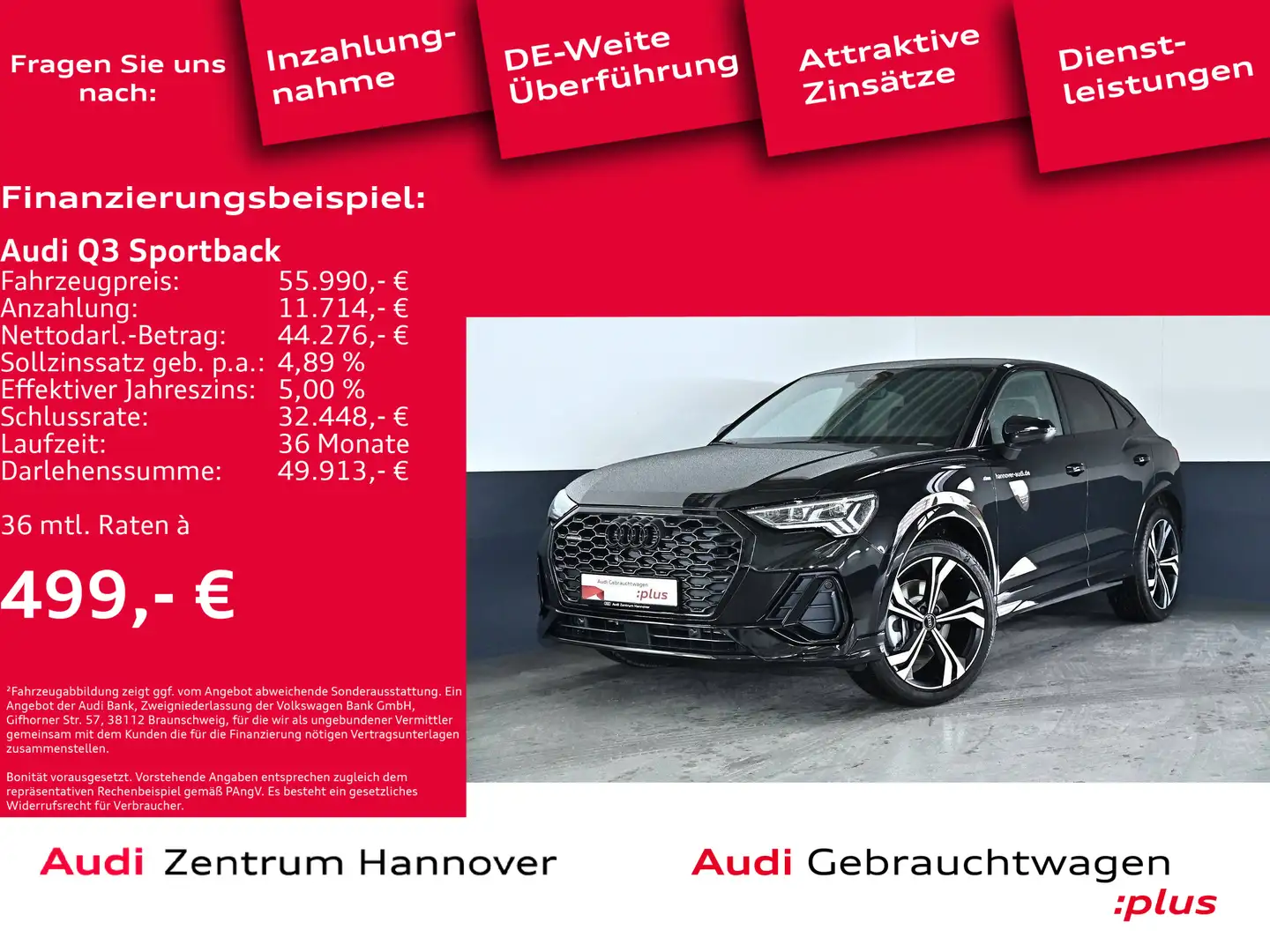 Audi Q3 S line 40 TFSI quattro S tronic Black - 2