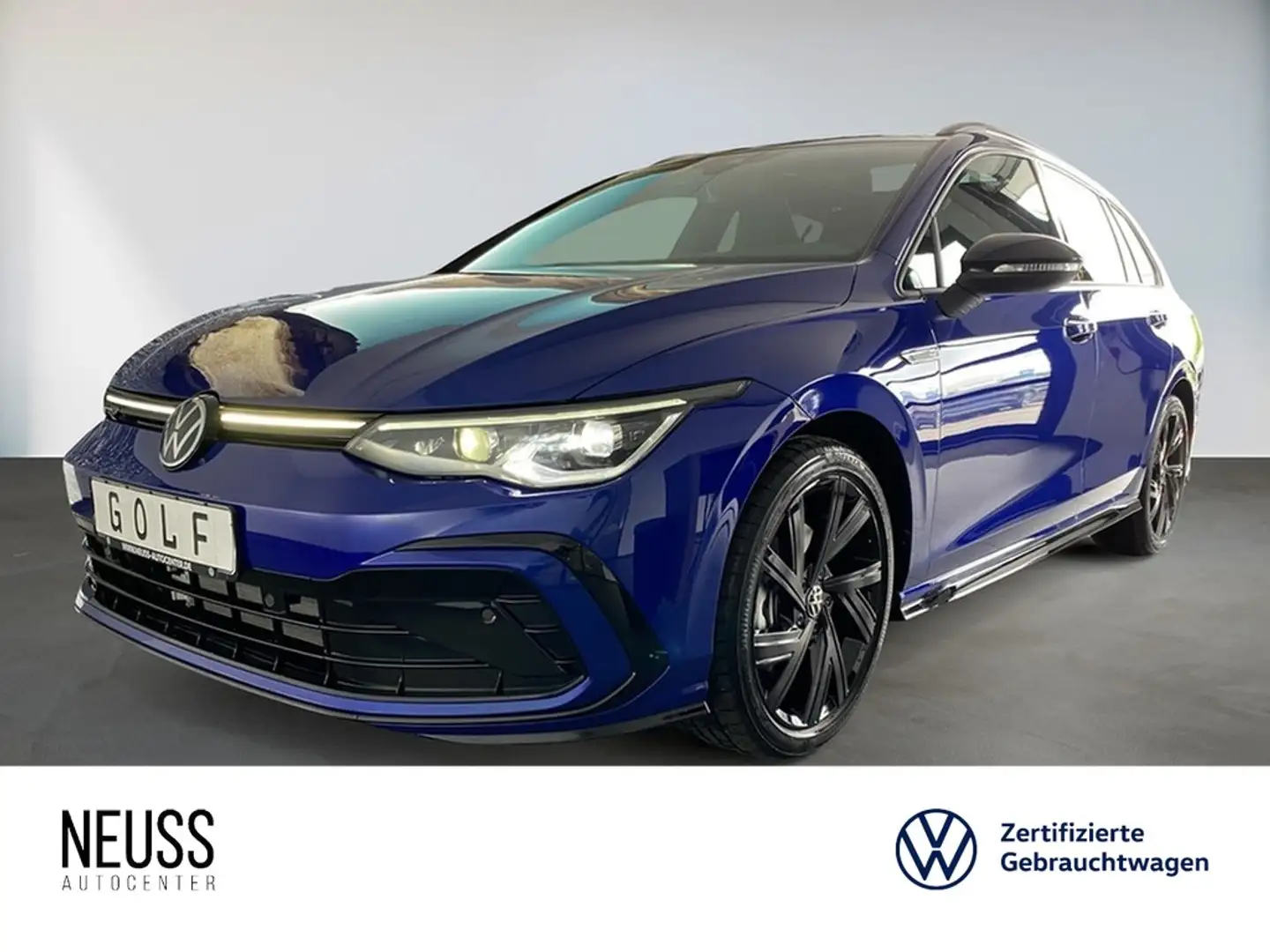 Volkswagen Golf Variant 2.0 TSI DSG R-Line +PANO+RFK+PDC+ Bleu - 1