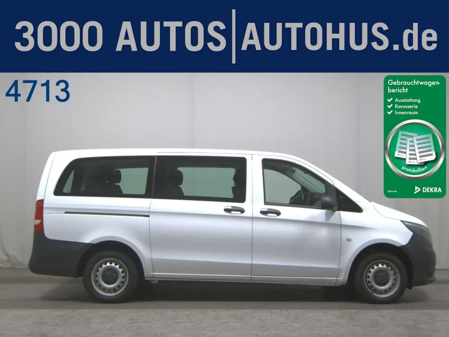 Mercedes-Benz Vito Tourer Pro 114 CDI lang 9-Sitze Navi PDC Weiß - 1