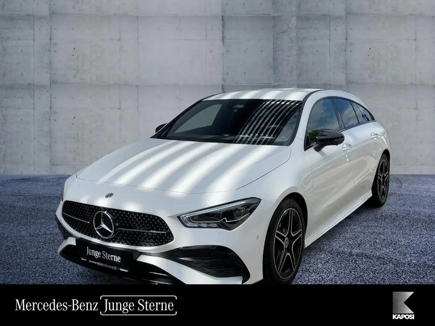 Mercedes-Benz CLA 200 d Shooting Brake Österreich-Edition AMG Line Weiß - 1