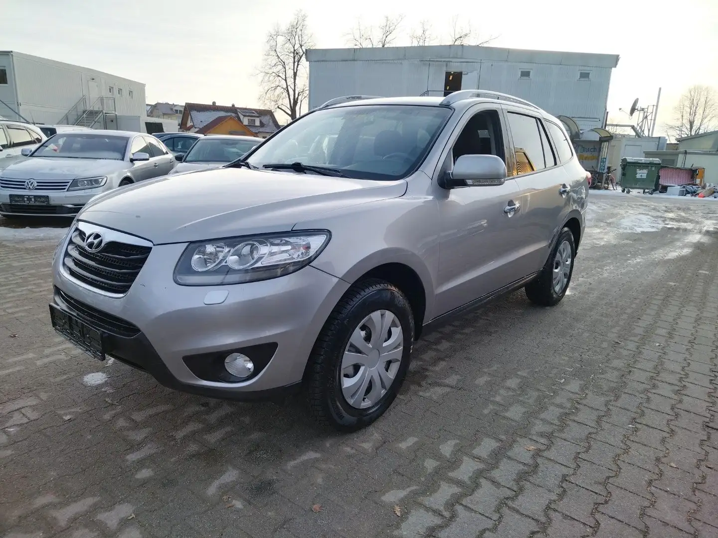 Hyundai SANTA FE 2.2 CRDi Premium 4WD Automatik+LEDER Grau - 1