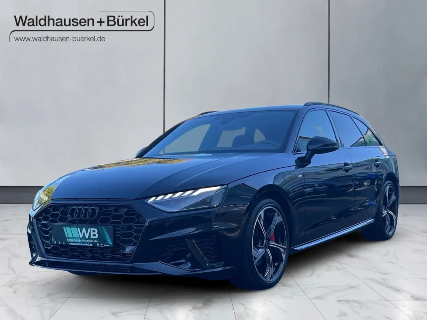 Audi A4 40 2.0 TFSI Avant S line (EURO 6e) Klima Navi Noir - 1